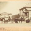Во дворе своего дома после службы. Преображение Господне, 6 августа 1903 г.